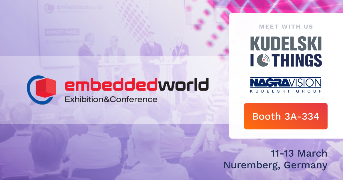 Semiconductor manufacturers: Partner with Kudelski IoT for robust security IP for your SoCs. Meet us at #EmbeddedWorld 2025, Hall 3A - Booth 334. #IoTsecurity #Silicon #SoC Book a meeting with us at the show: kdlski.co/3Quj8Wz