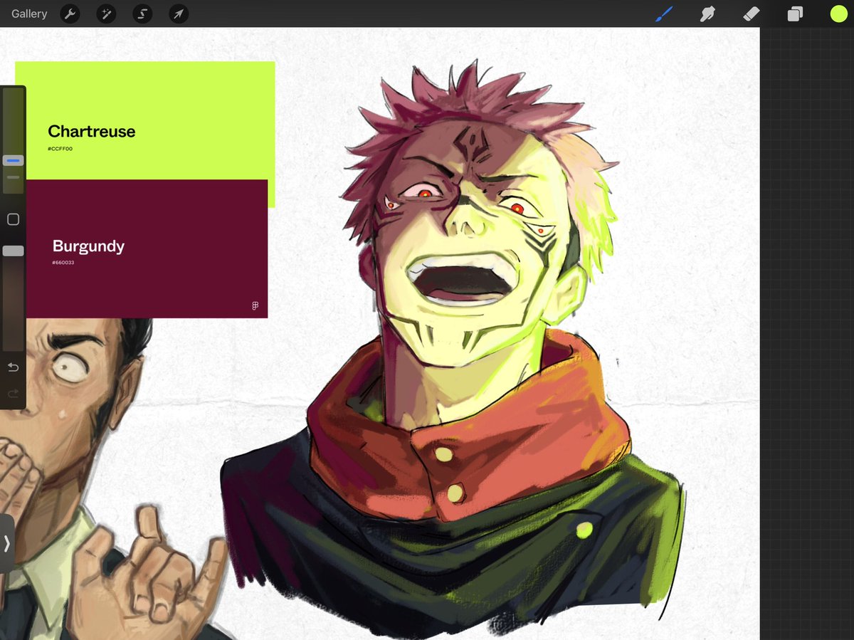 cursesoup's tweet image. My uni assignment is like “make a portfolio/showreel of your personal work” and it’ll be assessed and graded HEWP ALL I MAKE IS JJK ART