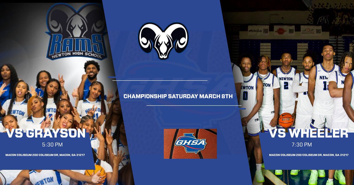 NewtonRamsHoops🏀🐏🏀🐏 (@newtonramshoops) on Twitter photo CHAMPIONSHIP SATURDAY, LETS PAINT MACON BLACK AND BLUE !!!!!!!!!
<a href="/NewtonLadyRams/">LadyRamsHoops</a> <a href="/NewtonRamsHoops/">NewtonRamsHoops🏀🐏🏀🐏</a> CHAMPIONSHIP SATURDAY, LETS PAINT MACON BLACK AND BLUE !!!!!!!!!
<a href="/NewtonLadyRams/">LadyRamsHoops</a> <a href="/NewtonRamsHoops/">NewtonRamsHoops🏀🐏🏀🐏</a>