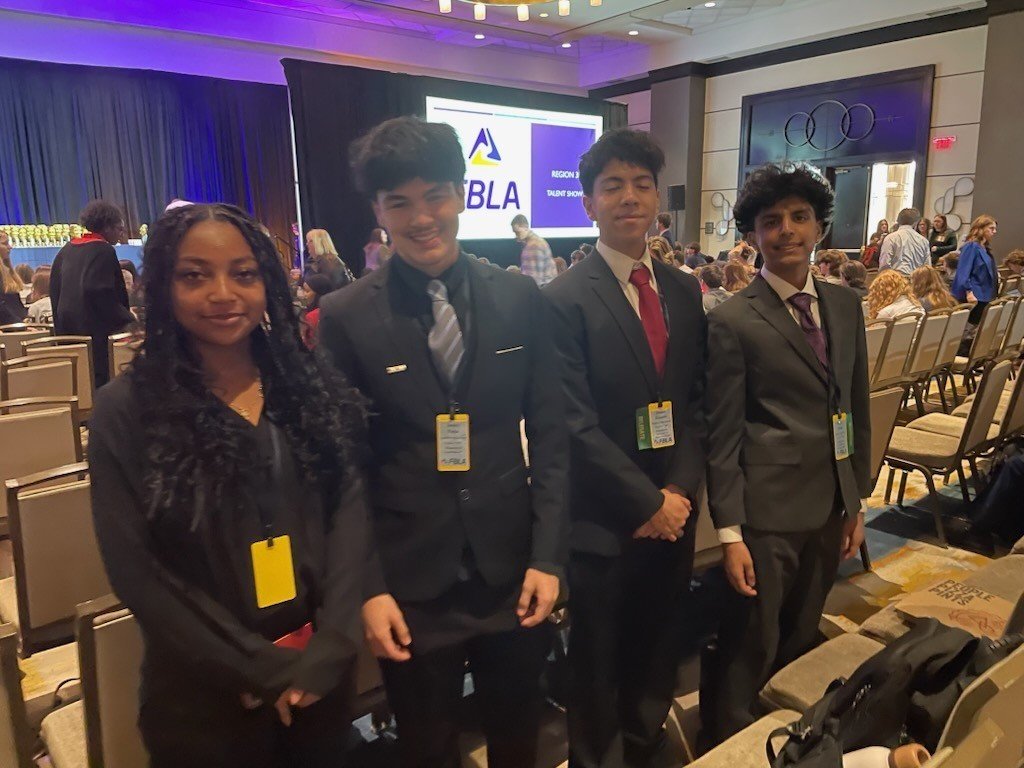 FBLA competed yesterday in the Regional competition. Congratulations to everyone who participated and also to James Payne for placing 2nd in Personal Finance. Great job everyone!
