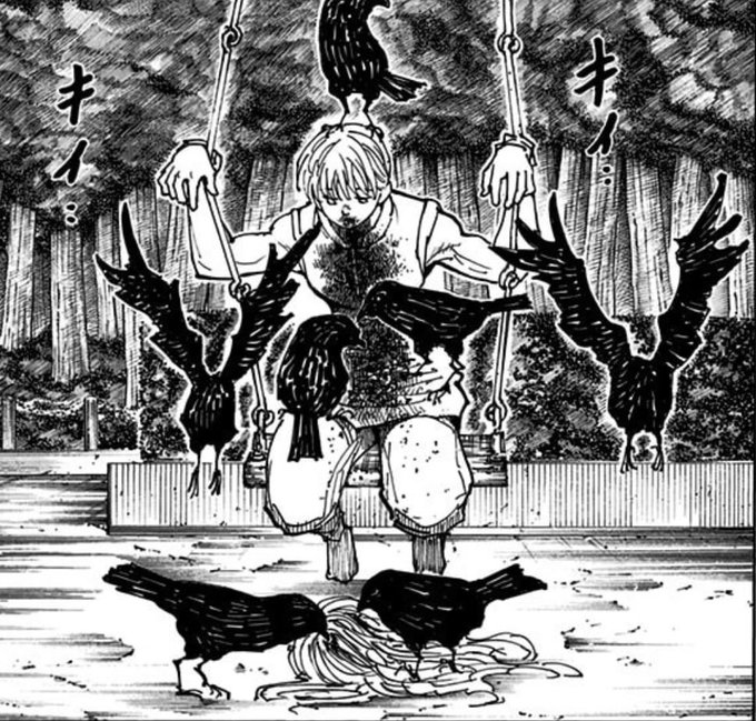 ブランコを漕いでると……死ぬ! ハンターハンターでもお馴染みだ 