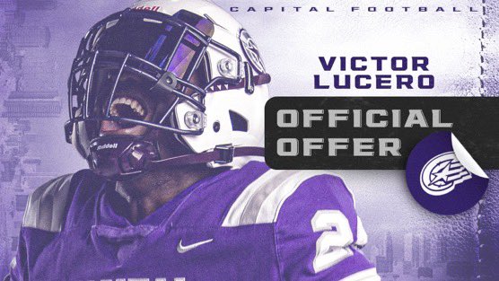 AG2G. I am very blessed to say I have received my first offer to Capital University. <a href="/coachtrolli/">Mike Trollinger</a> <a href="/Coachcalexander/">Charles Alexander</a> <a href="/CoachDunkle/">Freddy Dunkle</a> <a href="/ShawnHills14/">Shawn Hills</a> <a href="/Coach_dee_samp/">DeMarco #wematter Sampson</a>