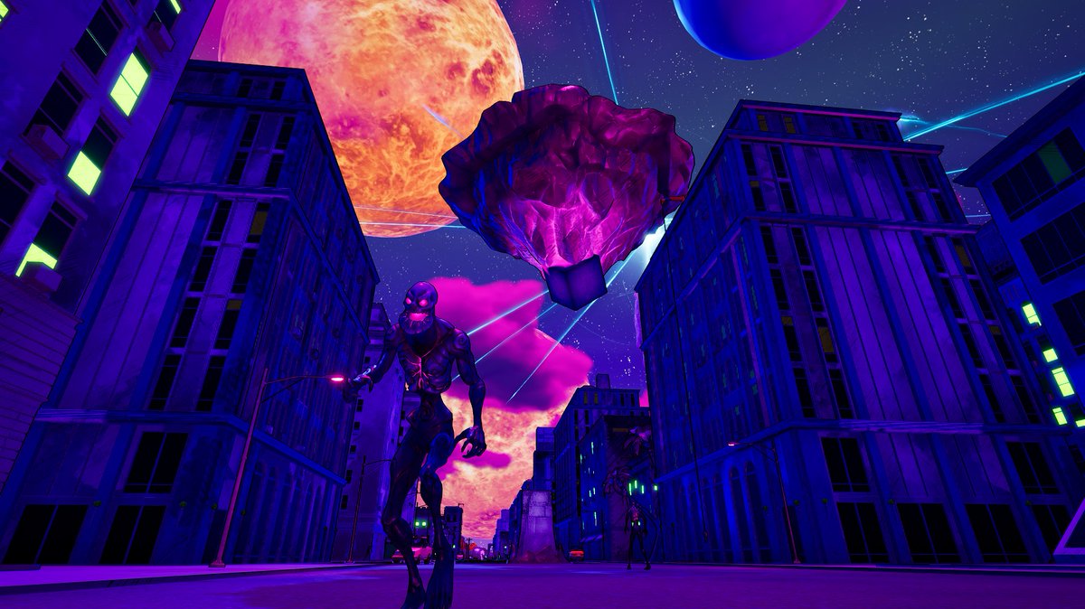 rodeobrito's tweet photo. "Teleporters, gravity shifts, and mutant mayhem—Battle for Dimension X isn’t your average fight. 😈🌀 Ready to test your skills? #UEFN #FortniteCreative"🧟‍♂️🧟‍♂️ https://t.co/a4imFq6DX3