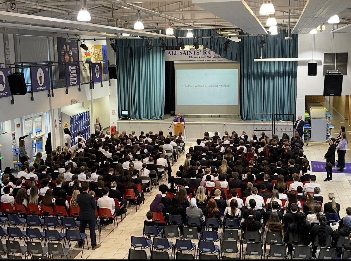 A fantastic day with multiple services to mark Ash Wednesday! @allsaintsrcsec