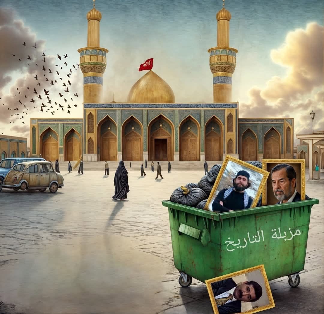 _Muntaqim's tweet image. Like a mountain, Hussain (AS) remains unshaken… 
while tyrants perish into the garbage of history.