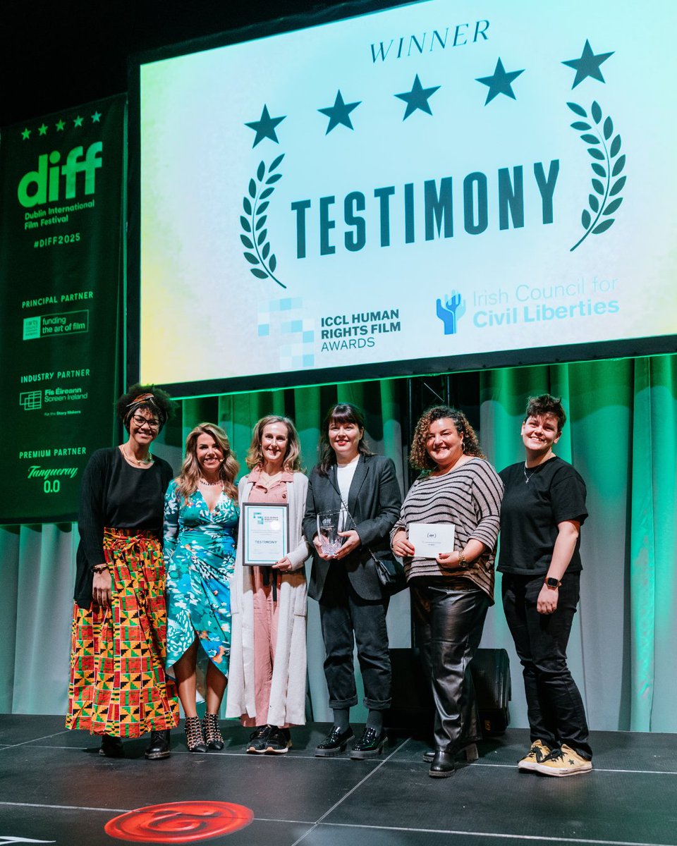 Congratulations to the winner of the 2025 ICCL Human Rights Film Award, Testimony! 

This powerful and emotive documentary  chronicles the fight for justice by survivors of Ireland’s Magdalene  Laundries.

Stay tuned to find out where you can watch Testimony.