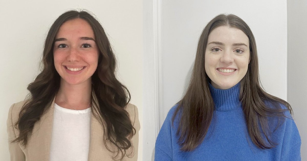 We’re very happy to announce that 4th-year undergraduate students, Noelle Taylor and Sophie Wilkin, are the two inaugural recipients of the Dr. Sergiy and Tetyana Kryvoruchko Undergraduate Award in Human Resources: bit.ly/41Gqfl0
