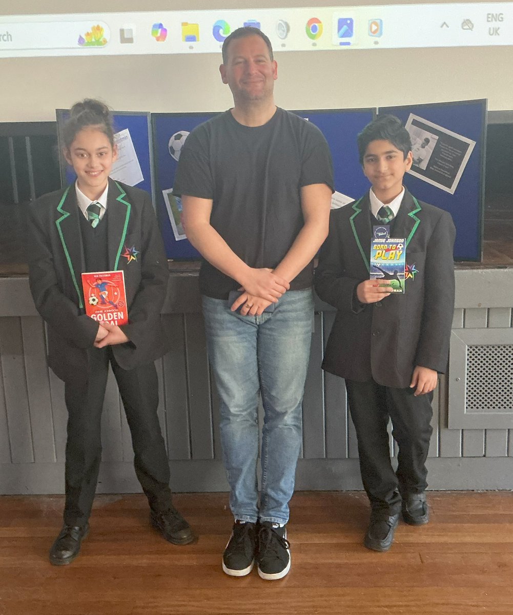 UBHS (@ubhschool) on Twitter photo What an inspiring visit from <a href="/DanFreedman99/">Dan Freedman</a> this afternoon! Our learners were enthralled by his books & hearing about his experience of being an author. If only there was enough time for him to answer everyone's questions... We made time for a quick book signing though! #NCW2025 What an inspiring visit from <a href="/DanFreedman99/">Dan Freedman</a> this afternoon! Our learners were enthralled by his books & hearing about his experience of being an author. If only there was enough time for him to answer everyone's questions... We made time for a quick book signing though! #NCW2025