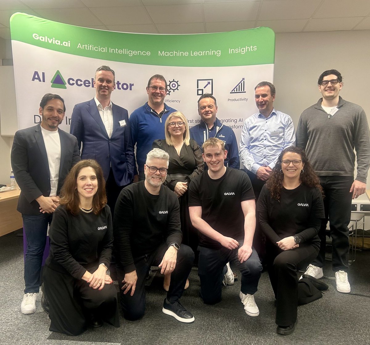 Galvia (@galviaai) on Twitter photo First day of our Q1 AI Adoption Accelerator 🚀 Irish business geared for major growth with AI. First day of our Q1 AI Adoption Accelerator 🚀 Irish business geared for major growth with AI.