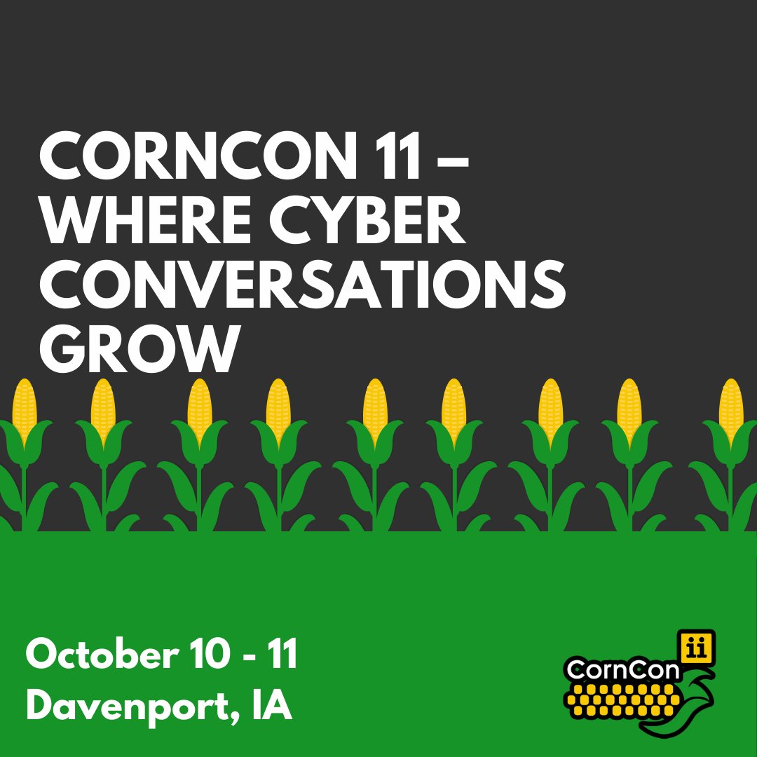 CornCon Cybersecurity Conference (@qccorncon) on Twitter photo 