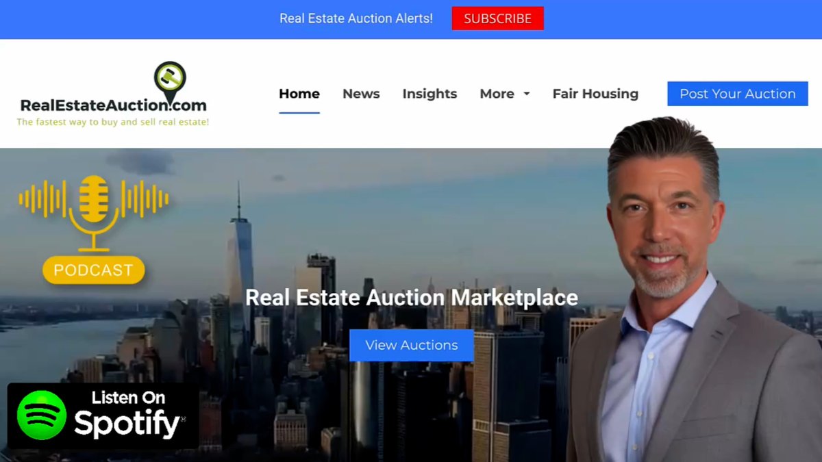 RealtyAuction's tweet image. 🚀 Virtual Book Tour: Selling Real Estate at Auction – How to Scale Your Business &amp;amp; Skyrocket Your Income as a Real Estate Agent
creators.spotify.com/pod/show/reale…

#AuctionExpert #AuctionStrategy #CertifiedRealEstateAuctioneer #RealEstateAgent #RealEstateAgentLife #RealEstateAgents