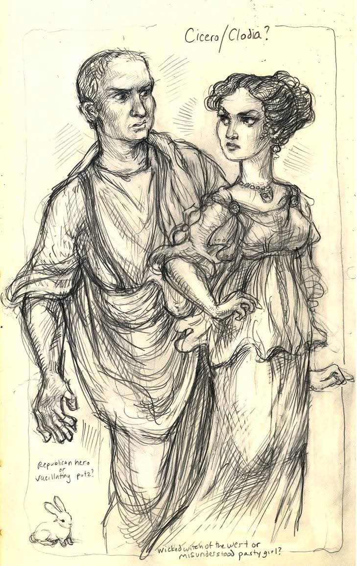 I remember teaching about the much-maligned Clodia. Serial shagger, gambler and drinker, she was accused of poisoning her husband before disappearing into the black hole of Roman history. So sad that Clodia and other scandalous Roman women no longer grace UK 6th form classrooms