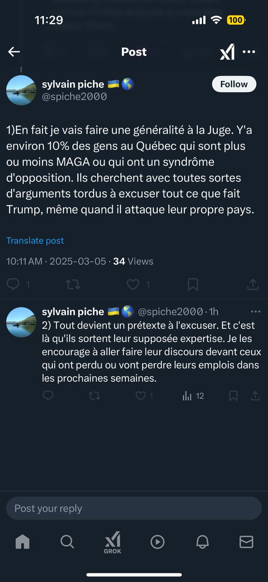 gallagher_x_11's tweet image. Sylvain fait de la méchante projection parce qu’il décrit parfaitement le Trump Derangement Syndrome lol