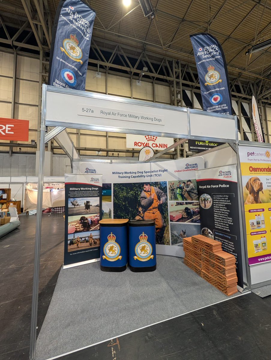 RAF__Police's tweet image. If you’re visiting @Crufts make sure you come and visit our stand. You can meet us and some of our dogs plus we will be joined by the @RAFBF 

#rafpolice #rafpolicedogs #rafbf  #crufts