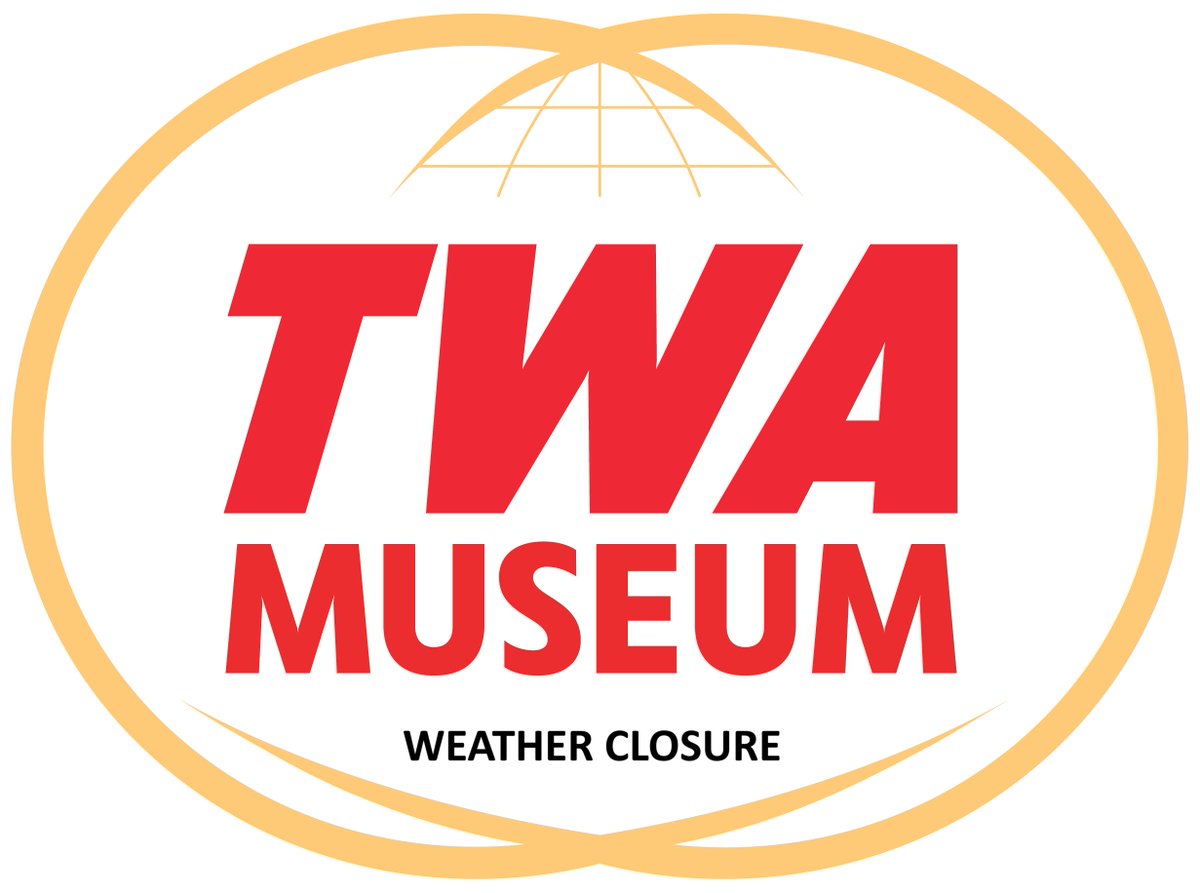 TWAMuseum's tweet photo. The TWA Museum will be closed all day today 3/5/2024 due to inclement weather.

We plan to reopen at 10 a.m. Thursday 3/6/2025. https://t.co/TCx8qEjARG