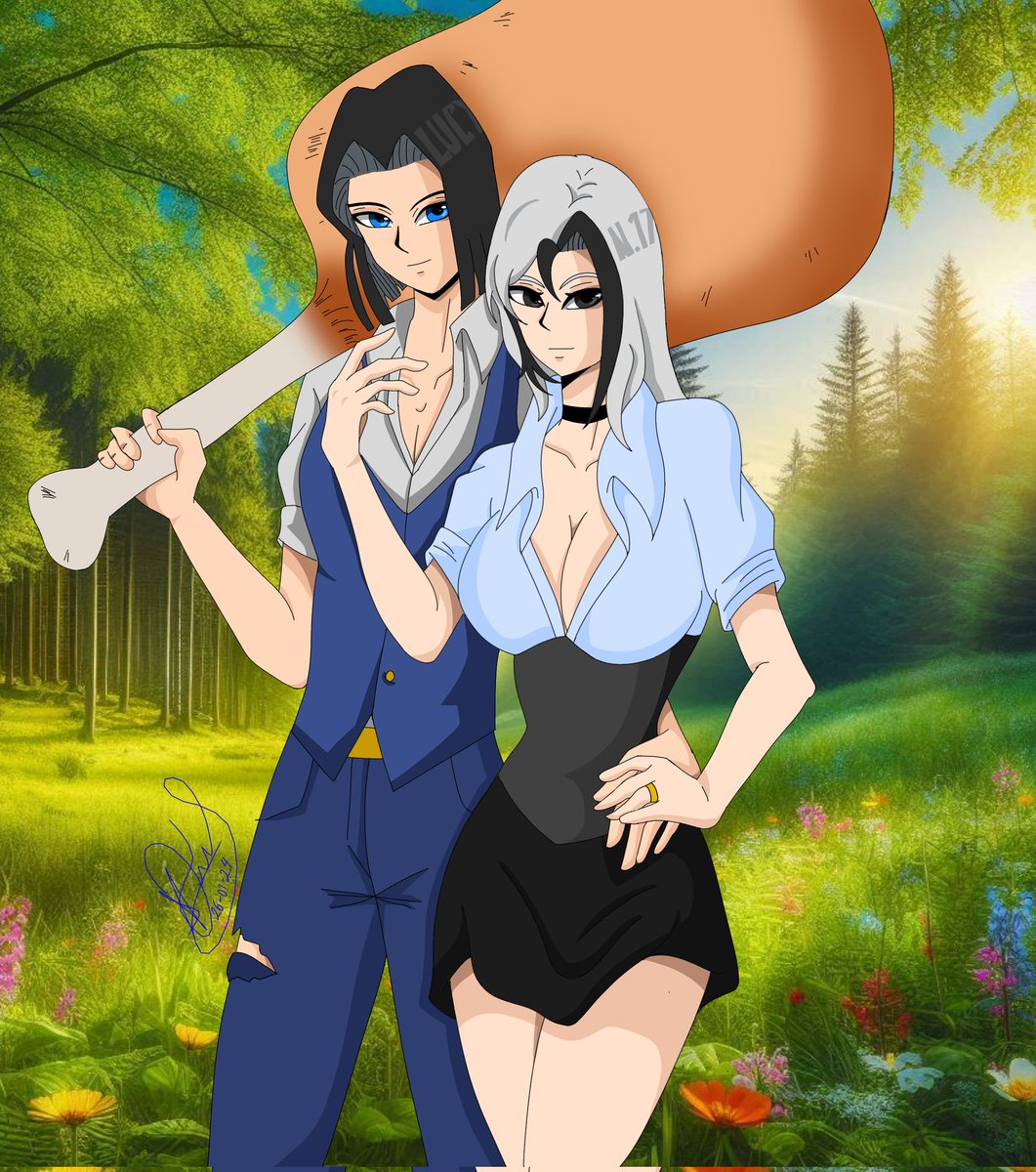 Viajeradehist's tweet photo. I forgot that x existed, I left the drawing that I made for a collab💙
#DRAGONBALL #Laviajerademundos #Lapis #Android17 #dibujos #myart #Darwin #Laviajerademundos  #DragonBallSuper #OC_x_CANON #OC #Lucyxandroid17 #androide17 #Laesposadelandroide17 #fanart #fanfic #ドラゴンボール https://t.co/orpHtjuWyq