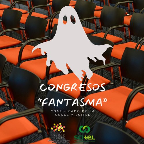 😳 ¿Sabes qué es un congreso "fantasma"? 👻 

Nuestro presidente Ramón Agüero lo explica en el siguiente comunicado de la Confederación de Sociedades Científicas de España (COSCE):  cosce.org/comunicado-de-… 

¿Los conocías? 

#ciencia #congresosfantasma