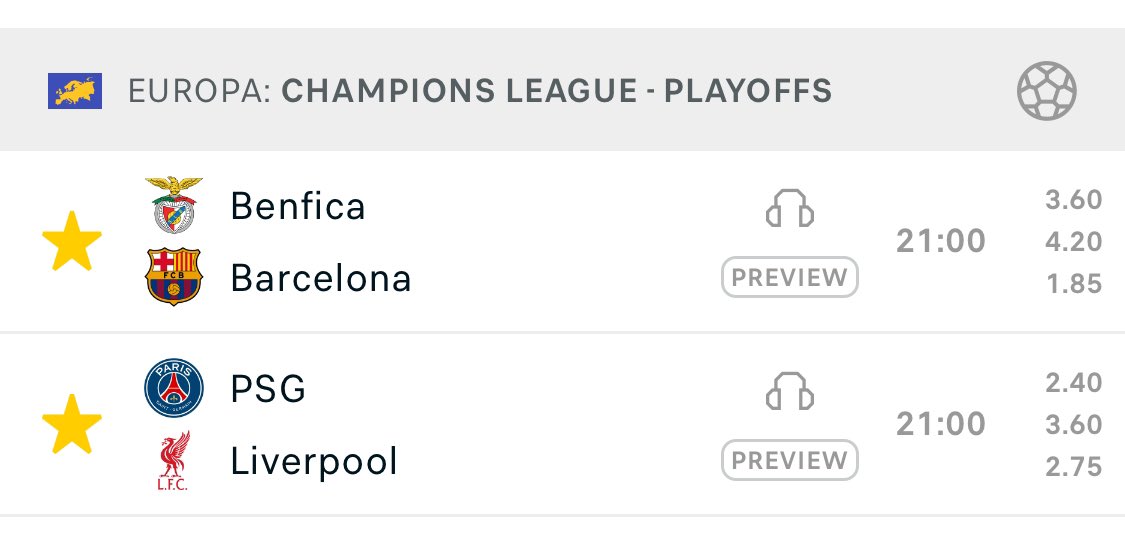 Si estos 2 partidos de Champions hoy acaban 0-0 regalaré 100€ a CADA PERSONA que haga RT a este tweet.