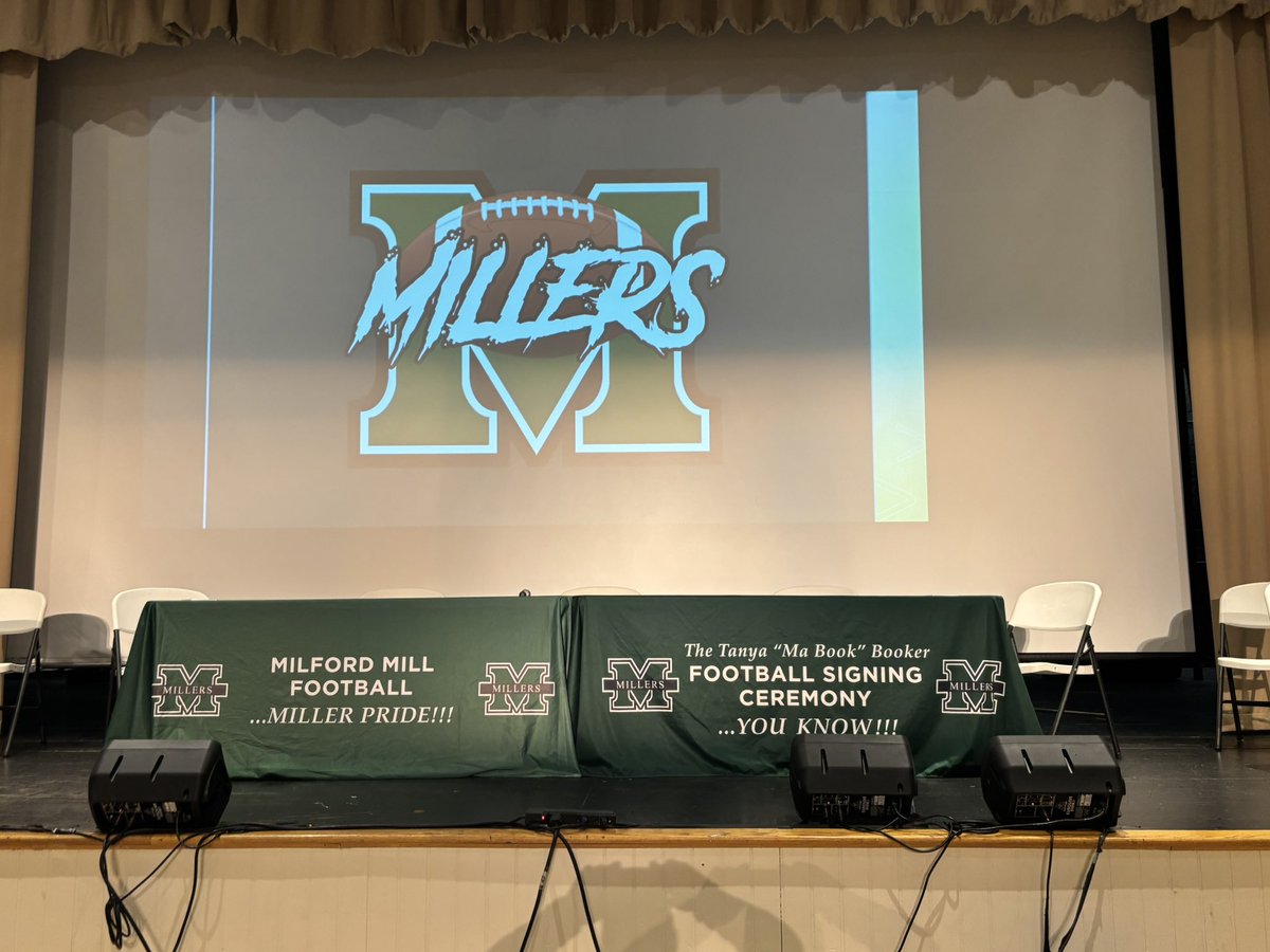 Signing ceremony 2025! <a href="/MilfordMillATH/">Milford Mill Athletics</a> <a href="/MilfordMillAcad/">Milford Mill Academy</a> <a href="/milfordpride/">TryalahShipman</a>