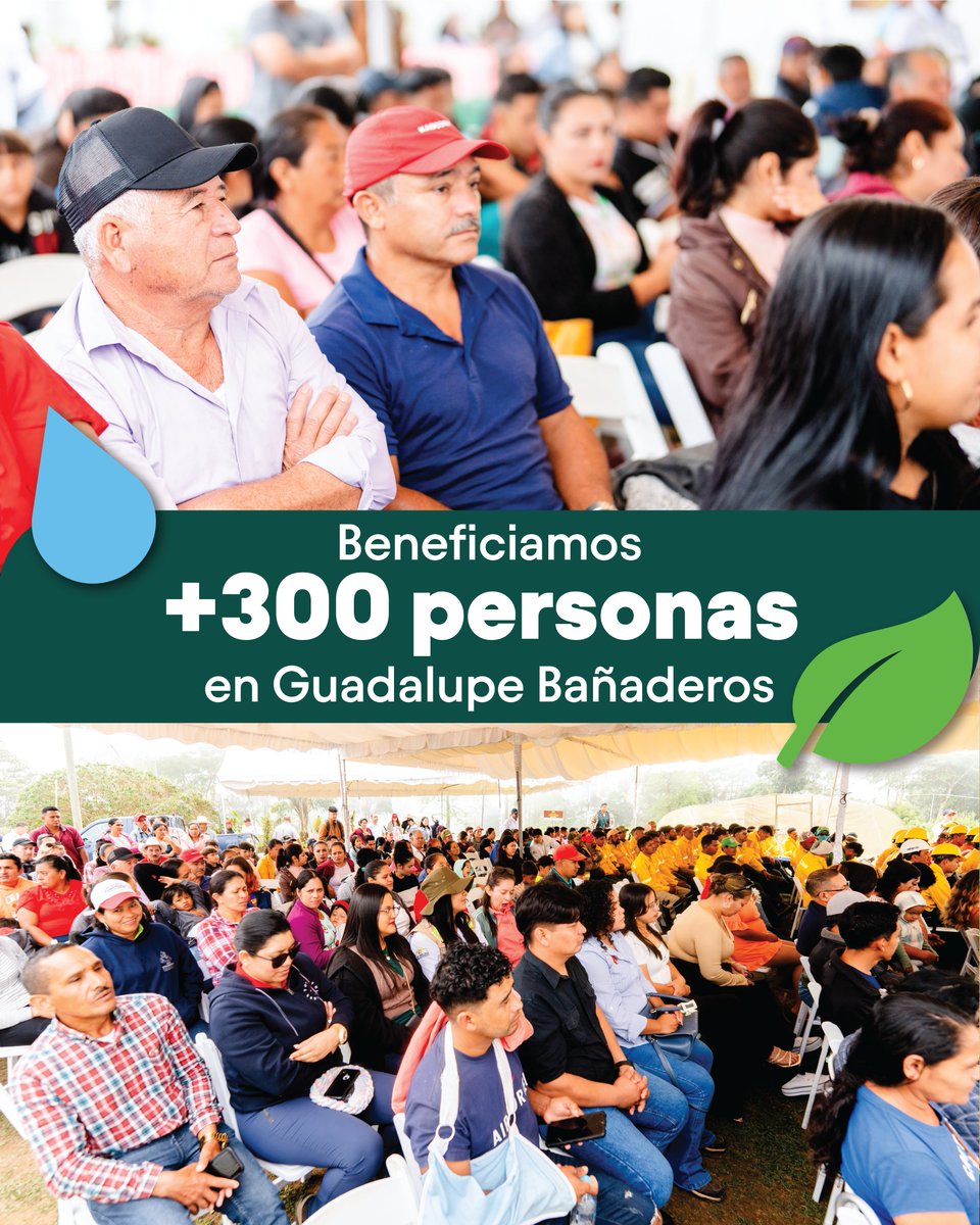 CerveceriaHond's tweet photo. ¡Creando más motivos para brindar! Entregamos un nuevo sistema de agua en El Merendón, beneficiando a +300 personas y reafirmando nuestro compromiso con el medio ambiente y las comunidades, generando valor y sostenibilidad para todos.💧🌍
#CerveceríaHondureña #CheersToNature https://t.co/vV30Fn46A4