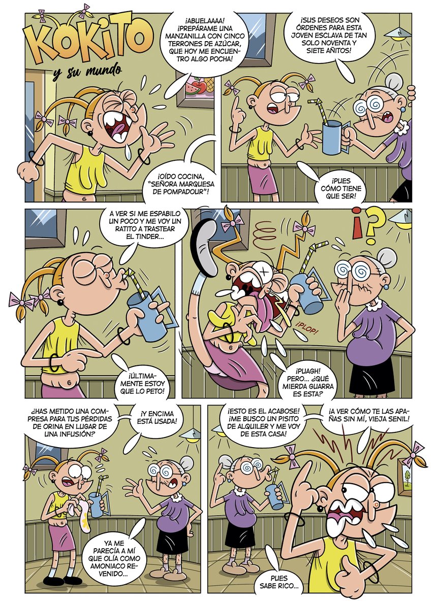 carlus_mv's tweet photo. Os dejo una historieta de KOKITO Y SU MUNDO publicada en AMANÍACO en 2023.
¡Ya tardáis en hacerlos con los Amaníacos que es de lo mejorcico que hay en el mercado kuioskil! ¡Ejem! XD
#comic #comicundergraund #amaniacoediciones #amaniaco https://t.co/DMbuiNUgqf