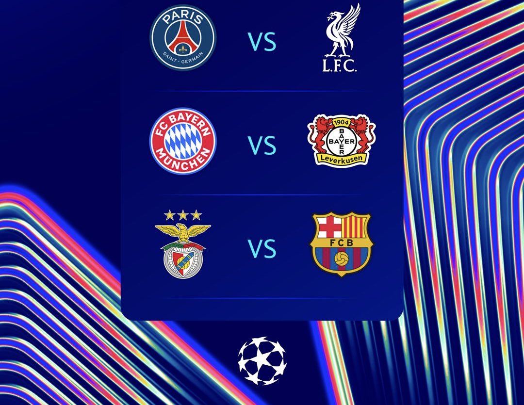 BernardoPicks's tweet photo. DINÁMICA de #ChampionsLeague x #ElClasicoDeMexico  🏆 

3 ganadores de $250 💰

Para participar tienes que hacer lo siguiente:
-Dar Like ♥️ y RT 🔁 
-Acertar resultado de los 4 partidos de las fotos (ganador o empate)
-Seguirme en X (Twitter)
-Usar el #BernardoPicks

Éxito a todos 🍀