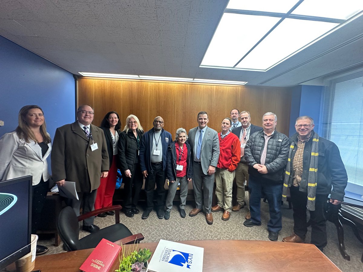 Great to join some amazing teachers and educators from all around District 96 at the Capitol, alongside <a href="/nysut/">NYSUT</a>  President Melinda Person and <a href="/NYSAFLCIO/">NYS AFL-CIO // #UnionStrong</a>  President Mario Cilento, as we rallied to protect our schools and stand against cuts to education.