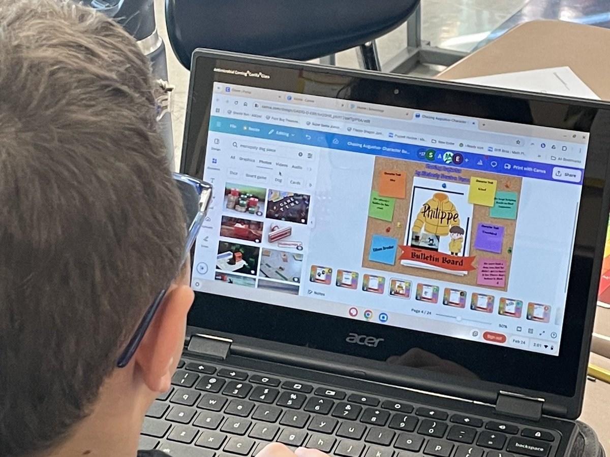 Jennifer Emberley (@jemberley4) on Twitter photo Birch Lane fourth graders are unleashing their creativity with Canva! After a class read-aloud, they're diving into character analysis like pros! 🖌️💖<a href="/MassapequaTLC/">Massapequa TLCs</a> <a href="/CanvaEdu/">Canva Education</a> Birch Lane fourth graders are unleashing their creativity with Canva! After a class read-aloud, they're diving into character analysis like pros! 🖌️💖<a href="/MassapequaTLC/">Massapequa TLCs</a> <a href="/CanvaEdu/">Canva Education</a>