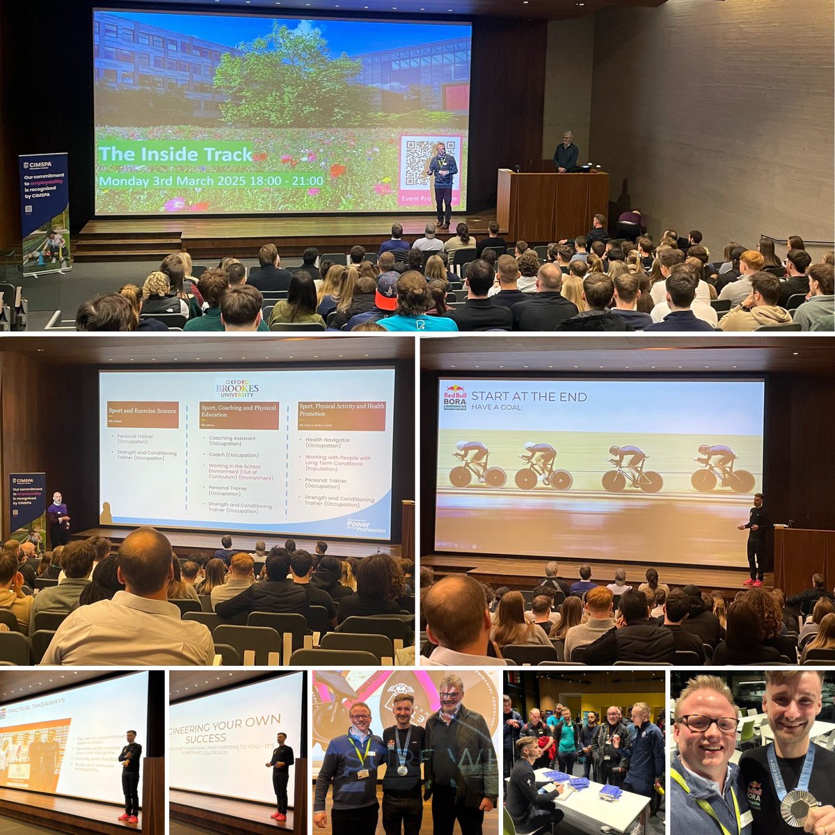 Great to host the 10th edition of The Inside Track <a href="/oxford_brookes/">Oxford Brookes University</a> this week, an event that connects people to and within the sport, physical activity, and health sectors—aligning directly with <a href="/cimspa/">CIMSPA</a>’s Oxfordshire Local Skills Plan.