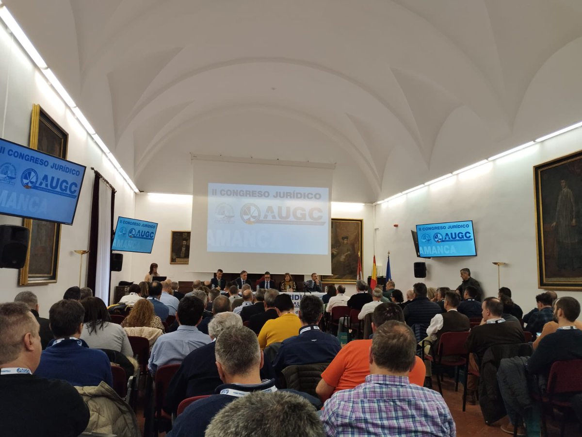 AUGC Cantabria #EquiparacionSalarial (@augc_cantabria) on Twitter photo <a href="/AUGC_Cantabria/">AUGC Cantabria #EquiparacionSalarial</a> asiste al II Congreso Jurídico en #Salamanca junto a a <a href="/AUGC_Comunica/">AUGC Guardia Civil 🇪🇸</a> .
Siempre defendiendo los derechos de los trabajadores de la <a href="/guardiacivil/">Guardia Civil</a> .
#YoSoyAUGC
#ProfesionDeRiesgoYa <a href="/AUGC_Cantabria/">AUGC Cantabria #EquiparacionSalarial</a> asiste al II Congreso Jurídico en #Salamanca junto a a <a href="/AUGC_Comunica/">AUGC Guardia Civil 🇪🇸</a> .
Siempre defendiendo los derechos de los trabajadores de la <a href="/guardiacivil/">Guardia Civil</a> .
#YoSoyAUGC
#ProfesionDeRiesgoYa