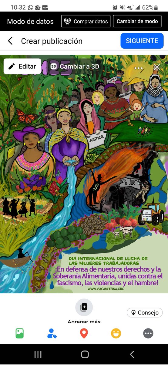 𝗗𝗜𝗔 𝗜𝗡𝗧𝗘𝗥𝗡𝗔𝗖𝗜𝗢𝗡𝗔𝗟 𝗗𝗘 𝗟𝗨𝗖𝗛𝗔 𝗗𝗘 𝗟𝗔𝗦 𝗠𝗨𝗝𝗘𝗥𝗘𝗦 𝗧𝗥𝗔𝗕𝗔𝗝𝗔𝗗𝗢𝗥𝗔𝗦
¡En defensa de nuestros derechos y la Soberanía Alimentaria, unidas contra el fascismo, las violencias y el hambre! 
Fecha: Viernes 7 Marzo,  9:30am, en los bajos del CongresoHN