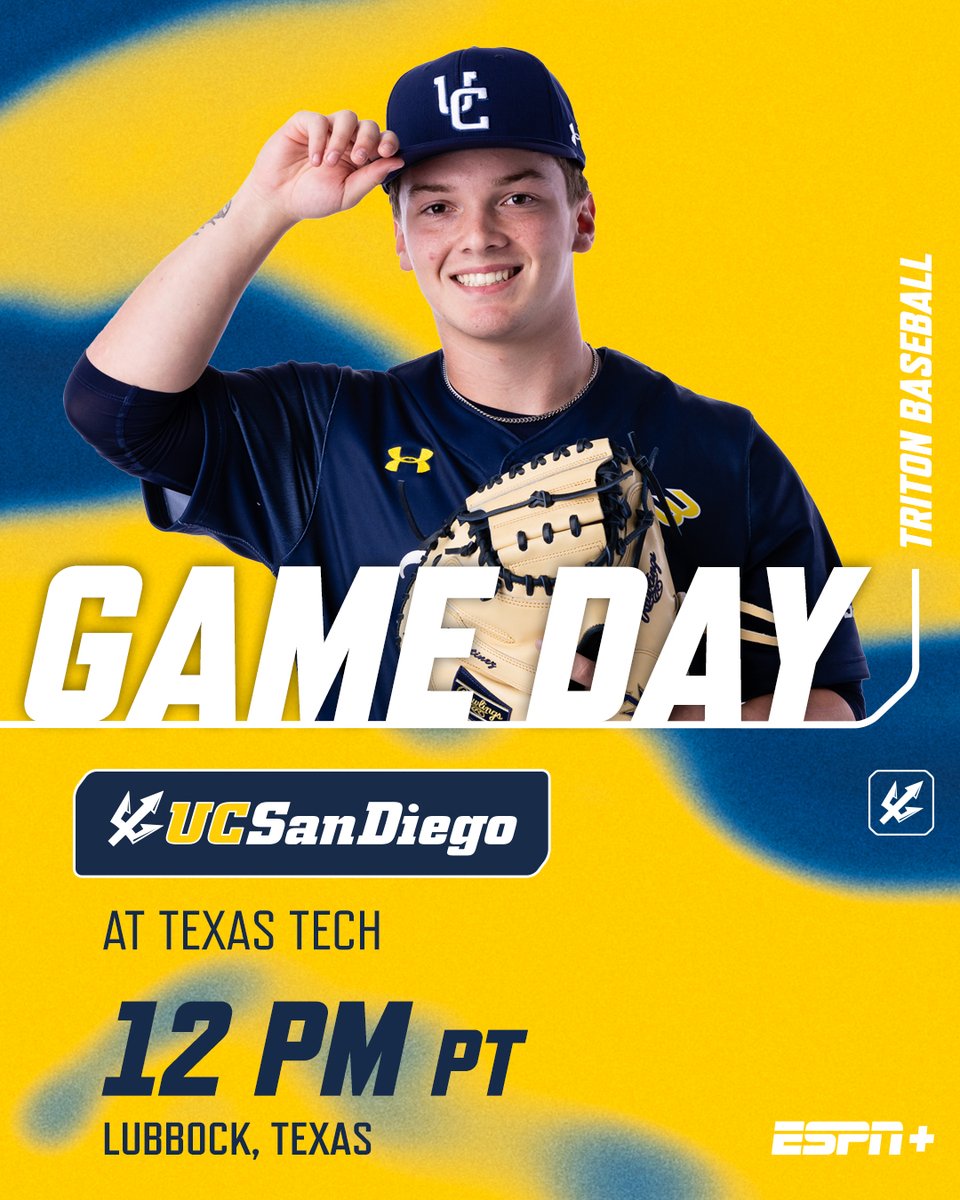 Back in action this afternoon 🔱 

📺 bit.ly/4irnKbQ
📊 bit.ly/3QIJDYi

#GoTritons