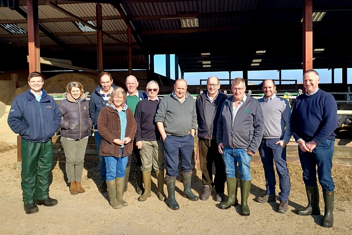 Our dairy board enjoyed a farm walk today as part of their meeting, which included discussions about the land use framework and the latest on TB. Thanks everyone for coming along!