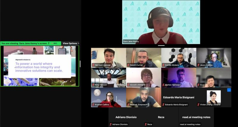 SaraJane.algo ๐บ๐ฆ๐ฎ๐ช (@ganainmtech) on Twitter photo Had an incredible time leading an #Algorand session at <a href="/QUBIC_LABS/">QUBIC Labs</a> last week with <a href="/Camohe90/">camilomolano.algo</a>! ๐ฅ
Their Spring โ25 cohort is packed with ambitious founders who got to explore Algorandโs cutting-edge tech:
โ
10K+ TPS & instant finality
โ
AlgoKit - Python support (Soon Had an incredible time leading an #Algorand session at <a href="/QUBIC_LABS/">QUBIC Labs</a> last week with <a href="/Camohe90/">camilomolano.algo</a>! ๐ฅ
Their Spring โ25 cohort is packed with ambitious founders who got to explore Algorandโs cutting-edge tech:
โ
10K+ TPS & instant finality
โ
AlgoKit - Python support (Soon