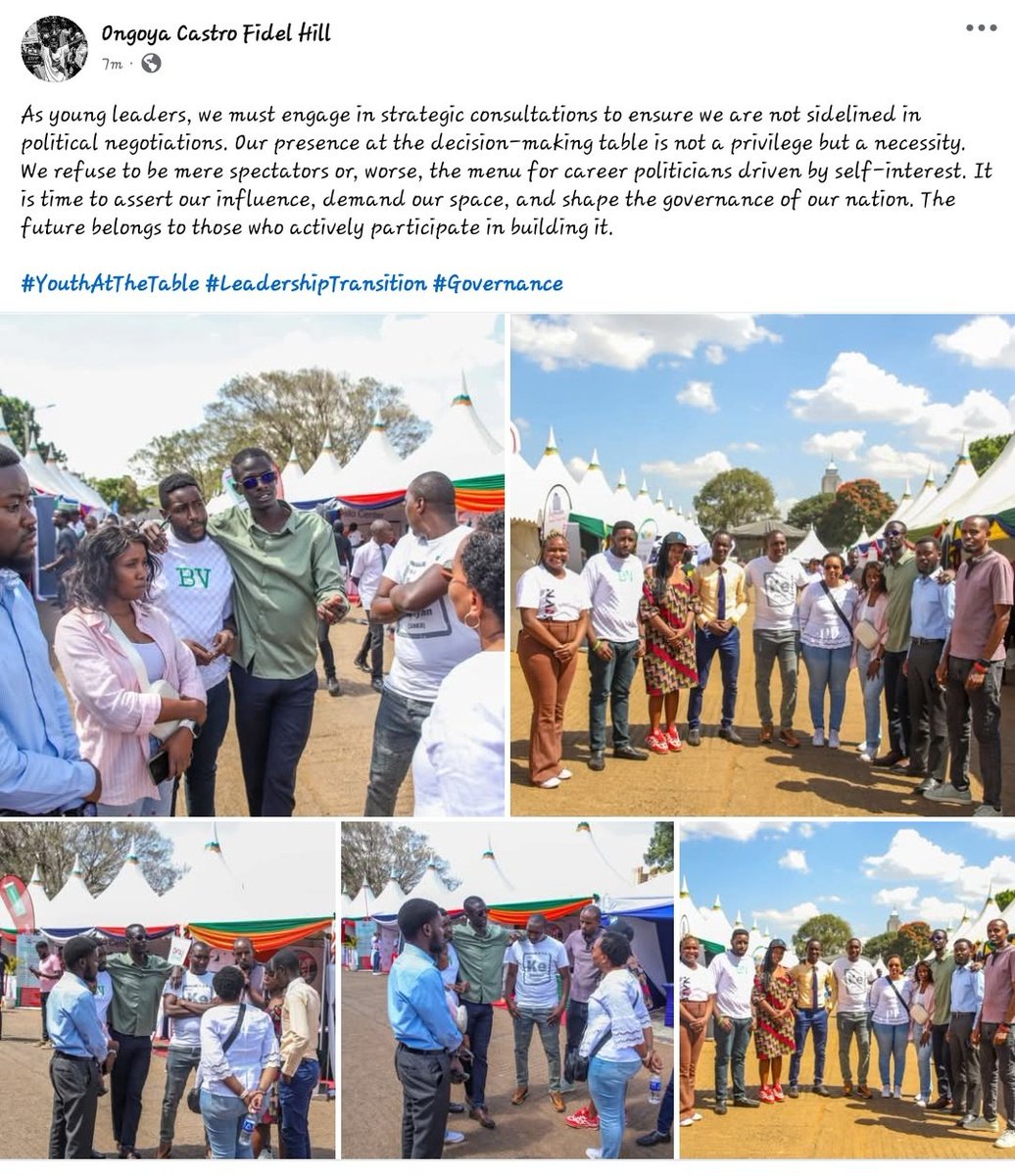 OngoyaHillFC's tweet photo. driven by self-interest. It is time to assert our influence, demand our space, and shape the governance of our nation. The future belongs to those who actively participate in building it.
#YouthAtTheTable #LeadershipTransition #Governance https://t.co/cR5vci4Pwe