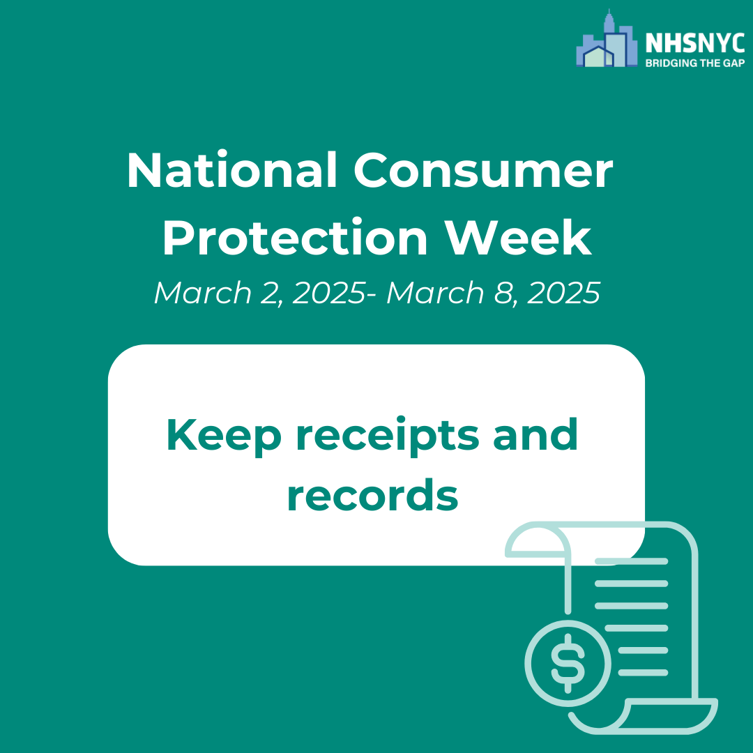 NHSNYC is celebrating National Consumer Protection Week (March 2-9, 2025). Visit mass.gov/news/consumer-… for #ConsumerProtection advice! #NCPW2025