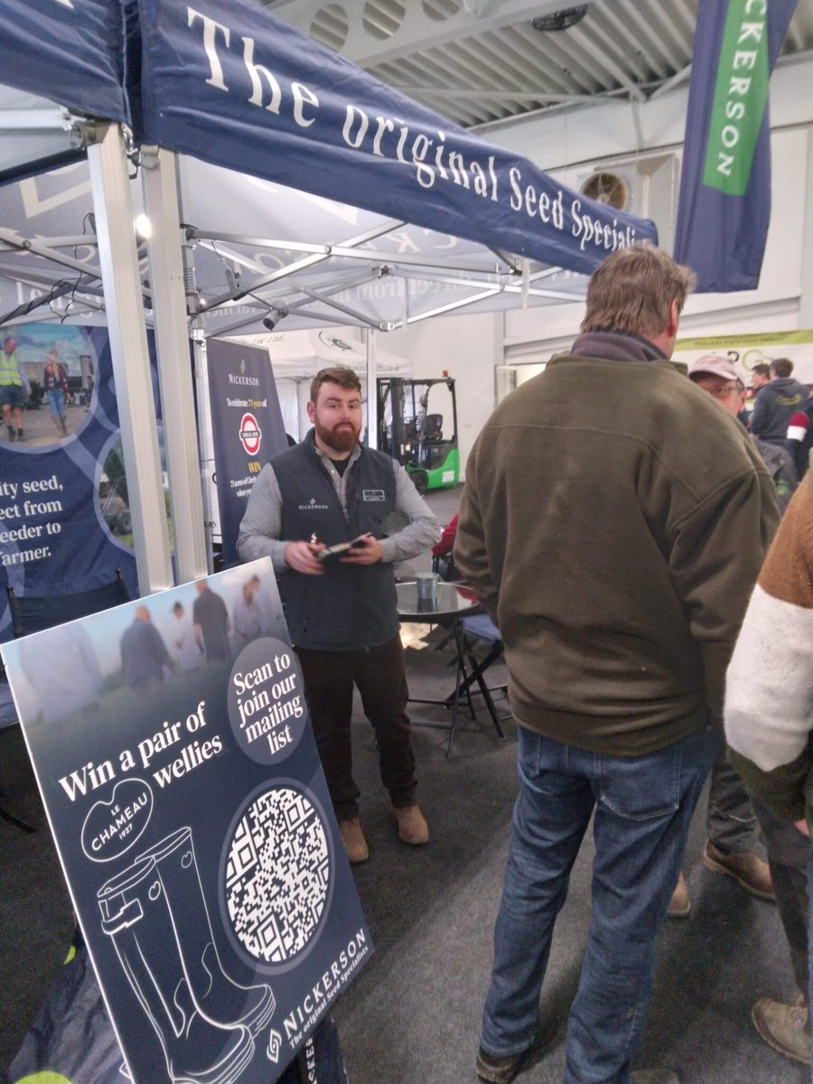 We've had a fantastic day at <a href="/KCASFarmExpo/">Farm Expo</a> in Kent today.

Thank you to everyone who stopped by the Nickerson stand for a chat with Seed Specialists Ben and Sam!