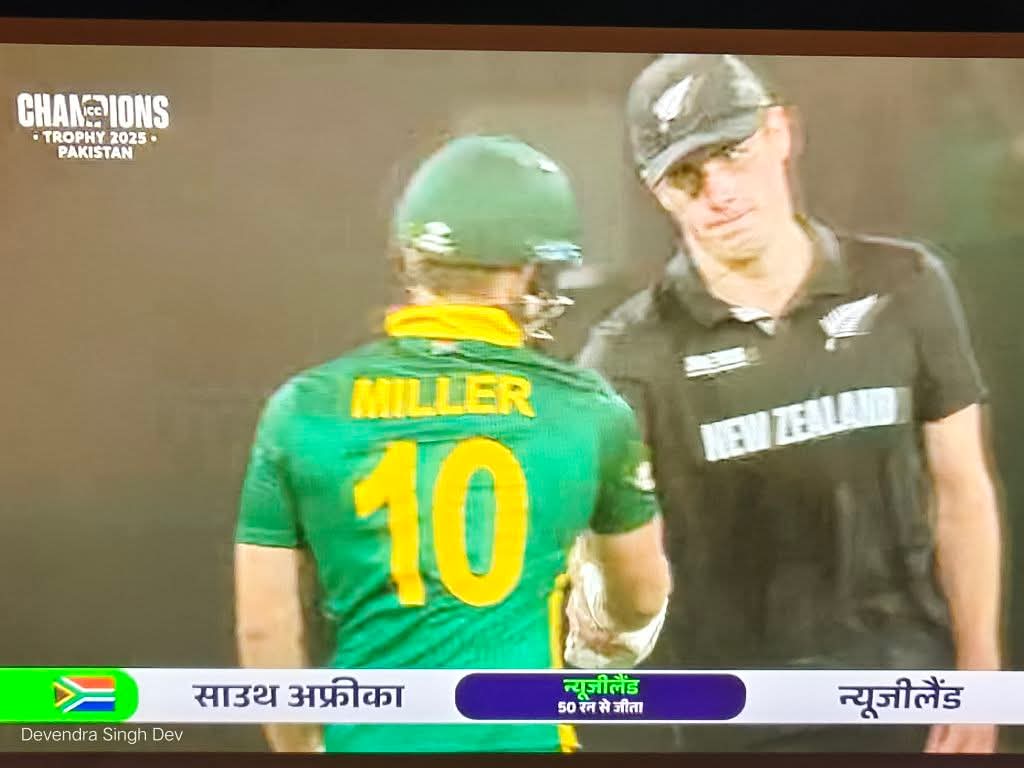 SocialJustice_H's tweet photo. मैच भले न्यूज़ीलैंड ने जीता हो, दिल तो मिलर जीत गया भाई!❤️
#devidmiller
#SAvsNZ #ChampionsTrophy2025
#semifinal2 https://t.co/bKZx42nR1w