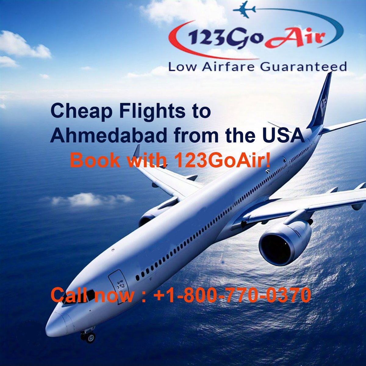 123_GoAir's tweet photo. Cheap Flights to Ahmedabad from the USA
Fly for less with 123GoAir!  Grab the best deals on flights to Ahmedabad (AMD) now.
 Lowest fares |  Top airlines |  Easy booking
 Book now! → https://t.co/yggKtMmtEL
#CheapFlights #AhmedabadFlights #USAtoAhmedabad #123GoAir #TravelDeals https://t.co/DIai14xRA8