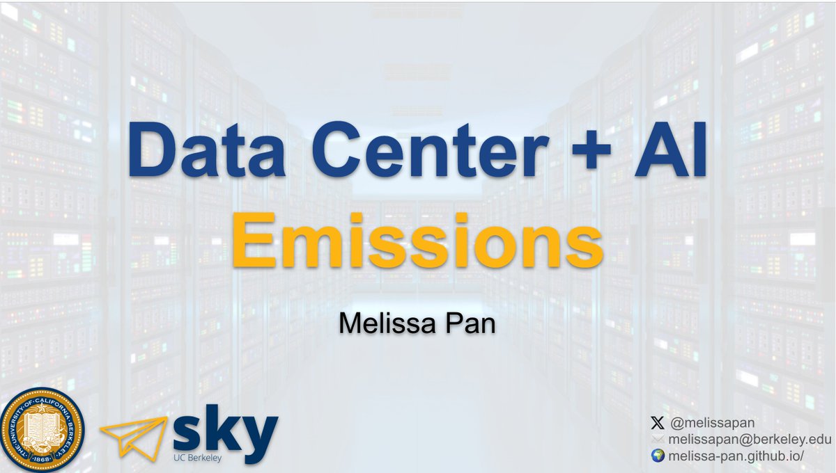 melissapan's tweet image. Had a fun time discussing data center &amp;amp; AI emissions, the challenges &amp;amp; opportunities, and my research in ENV360 at UofT. Thank you to Dr. Brad Bass for inviting me as the guest lecturer. Very happy to see so many students from different fields interested in this topic 🌱