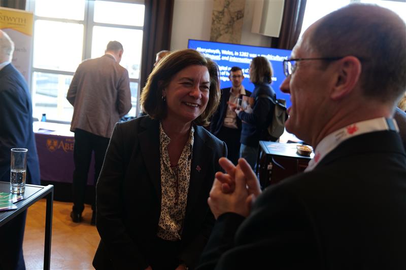 A busy day in Brussels!

Really positive talks with <a href="/WindEuropeEvent/">WindEurope Events</a> on Wales’ renewable energy ambitions and wind opportunities.

Also proud to celebrate Welsh research excellence at a <a href="/HorizonEU/">Horizon Europe 🇪🇺</a> event, reinforcing our commitment to international collaboration 🌍