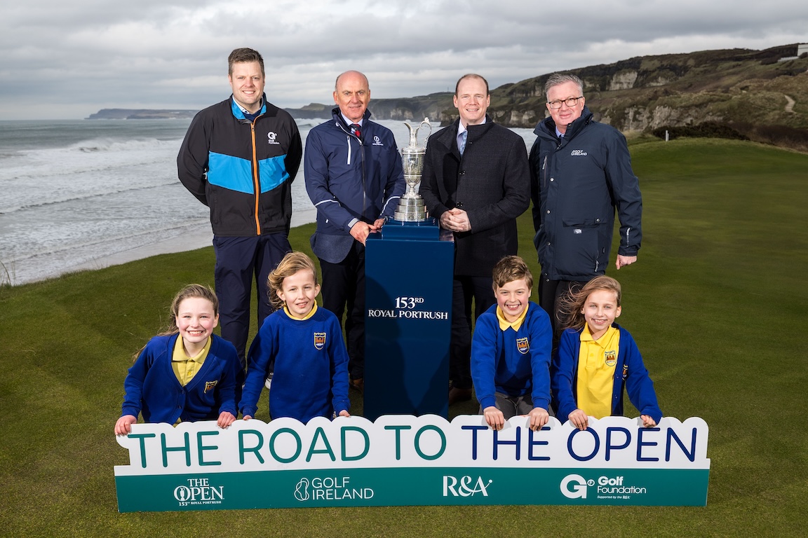 Golf Ireland (@golfireland_) on Twitter photo Golf Ireland and The R&A today announced the launch of “The Road to The Open” at Royal Portrush, an initiative designed to harness the legacy of The Open’s return to Northern Ireland.
Full story: golfireland.biz/4brBMbg
<a href="/TheOpen/">The Open</a> | <a href="/RandA/">The R&A</a> | <a href="/royalportrush/">Royal Portrush G.C.</a> | <a href="/gordonlyons1/">Gordon Lyons MLA</a> Golf Ireland and The R&A today announced the launch of “The Road to The Open” at Royal Portrush, an initiative designed to harness the legacy of The Open’s return to Northern Ireland.
Full story: golfireland.biz/4brBMbg
<a href="/TheOpen/">The Open</a> | <a href="/RandA/">The R&A</a> | <a href="/royalportrush/">Royal Portrush G.C.</a> | <a href="/gordonlyons1/">Gordon Lyons MLA</a>