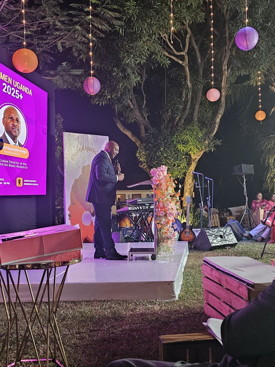 Gender backlash is not accidental.  It is calculated. It is the real politics... Richard Ssewakiryanga  key note speaker at the Launch  of Women Uganda 2025+