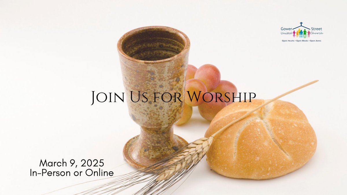 We hope you can join us for worship this Sunday, March 9, 2025, the first Sunday in Lent.

We will share in the sacrament of Holy Communion. Following worship during Coffee Time we will continue out visioning and dreaming.
 
#UCCan #WhatsUpAtGower #UCCeast #AffirmUnited