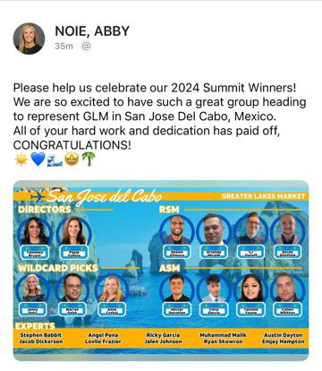 Oops I did it again!!! 😂 now to go as a RSM 💪🏼 Cabo here I come!!!