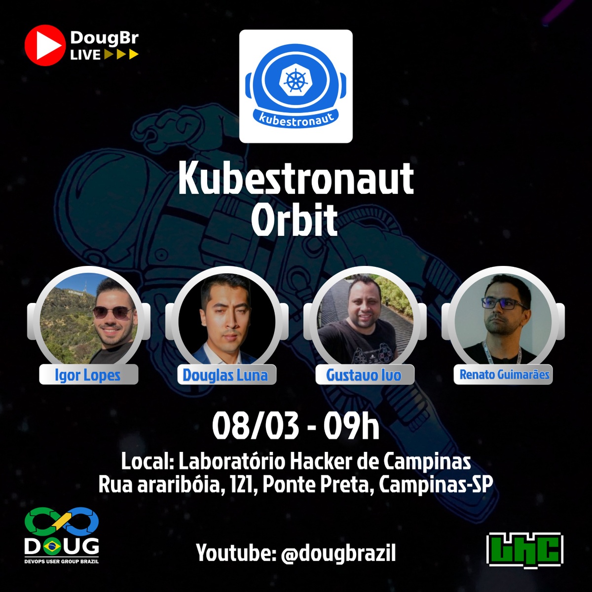 _DouglasEsteves's tweet image. Sabadão dia 08/03 tem atividade no @lhc_campinas 

🚀 Kubestrounaut Orbit: Sua Jornada para se Tornar um Kubestrounaut! 🌌

eventos.lhc.net.br/event/evento-d…

#Kubestrounaut #Kubernetes #ComunidadeTech #DoubBr #LHC #DevOps #CloudNative #hackerspace #campinas #comunidade