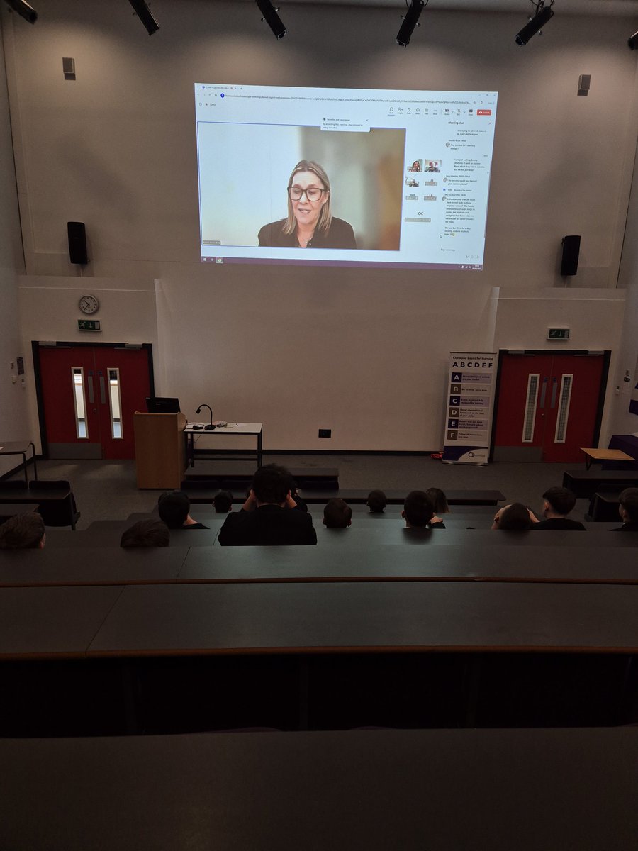 Thank you to <a href="/SBFutureChef/">Springboard FutureChef</a> for arranging an online meeting with three professionals from the Catering industry today. Our Y10 students were fully engaged and found listening to their experiences very interesting! Inspiring stuff 👩‍🍳  #Careers #HospitalityandCatering