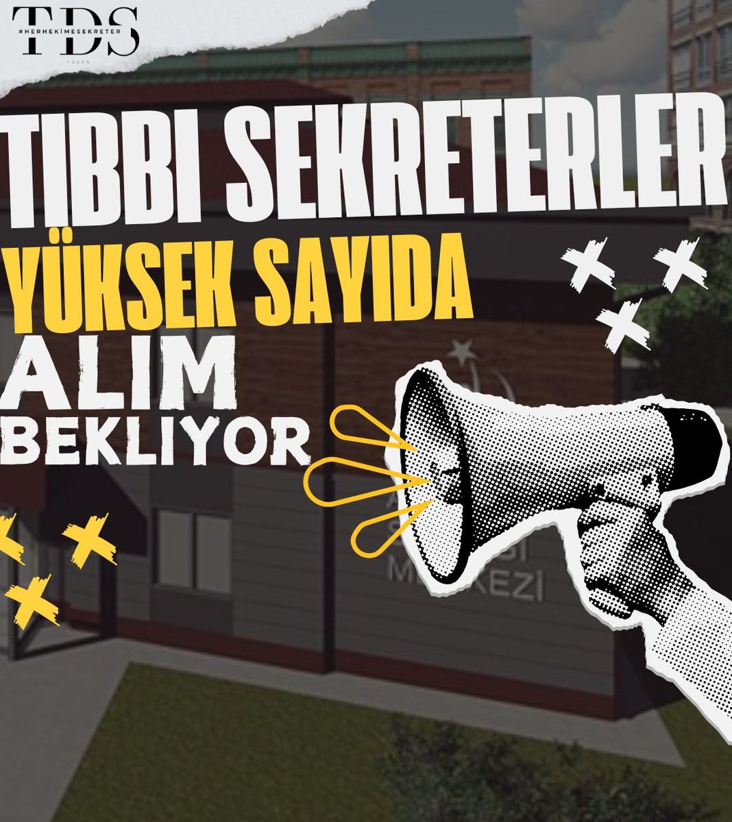 Tıbbi Sekreter #HerHekimeSekreter (@tibbii_sekreter) on Twitter photo 📢Aile Sağlığı Merkezlerinde
📢Toplum Sağlığı Merkezlerinde
📢Komuta Kontrol Merkezlerinde
📢Yaşam Projesinde
📢Şehir Hastanelerinde
📢Aile Diş Hekimliği Uygulamasında
Yer alan Tıbbi Sekreterler yüksek sayıda istihdam bekliyor.
<a href="/drmemisoglu/">Prof. Dr. Kemal Memişoğlu</a>
#SbAlımıAçıkla 📢Aile Sağlığı Merkezlerinde
📢Toplum Sağlığı Merkezlerinde
📢Komuta Kontrol Merkezlerinde
📢Yaşam Projesinde
📢Şehir Hastanelerinde
📢Aile Diş Hekimliği Uygulamasında
Yer alan Tıbbi Sekreterler yüksek sayıda istihdam bekliyor.
<a href="/drmemisoglu/">Prof. Dr. Kemal Memişoğlu</a>
#SbAlımıAçıkla