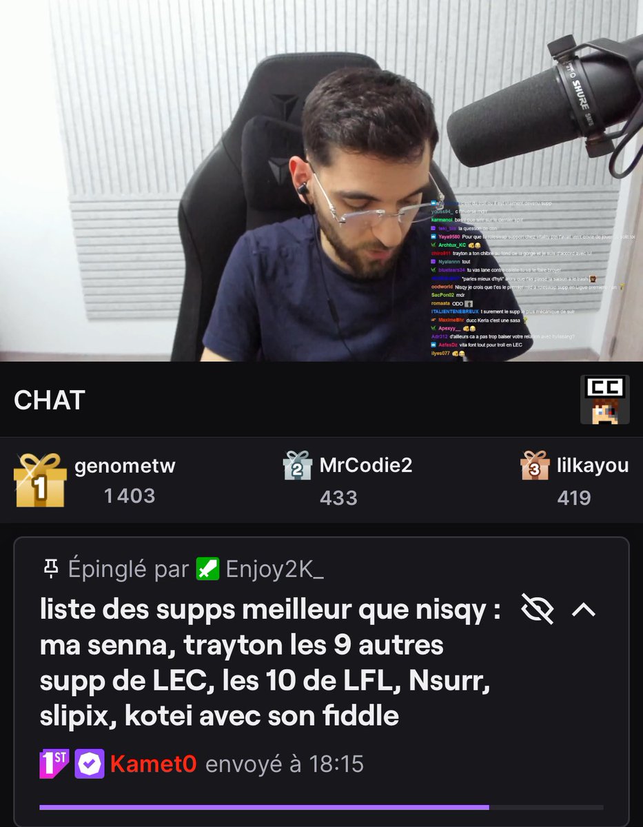 L’épinglé c’est quelqu’un dksnaissndkjdj