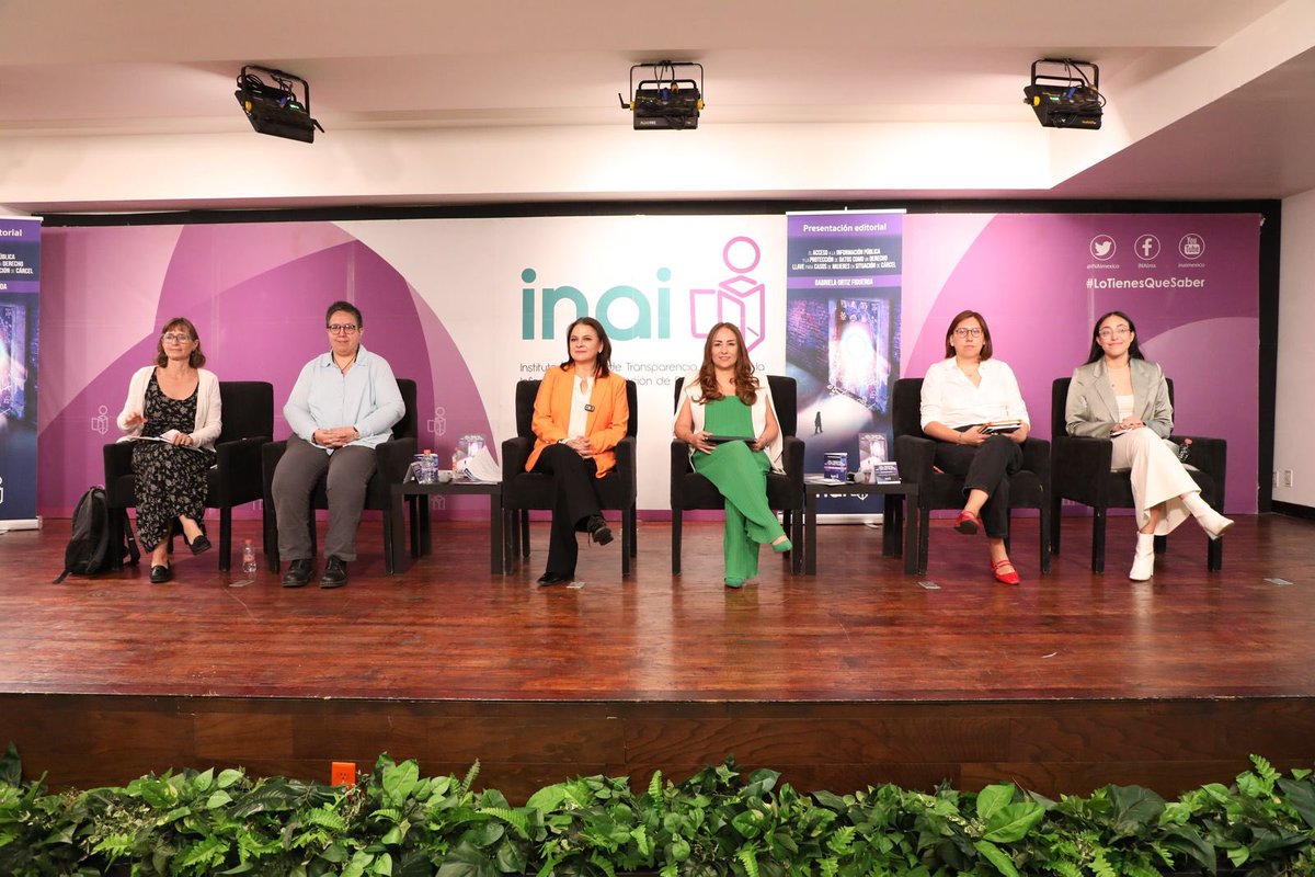 Julieta Del Río Venegas (@julietdelrio) on Twitter photo Desde el #INAI presentamos el libro: "El acceso a la información pública y la protección de datos como un derecho llave para casos de mujeres en situación de cárcel".
Participan:
🟪 Helena Varela
🟪 Beatriz Romero
🟪 Jimena Rodríguez
Modera: <a href="/SharonMoralesMt/">Sharon Morales Martínez</a>
Acompáñenos por Desde el #INAI presentamos el libro: "El acceso a la información pública y la protección de datos como un derecho llave para casos de mujeres en situación de cárcel".
Participan:
🟪 Helena Varela
🟪 Beatriz Romero
🟪 Jimena Rodríguez
Modera: <a href="/SharonMoralesMt/">Sharon Morales Martínez</a>
Acompáñenos por